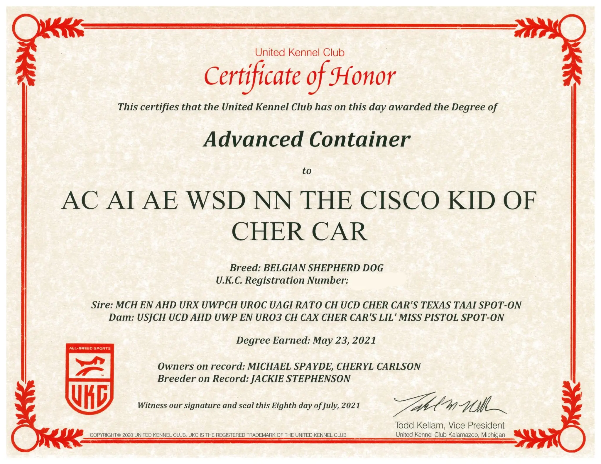 Advanced Container (AC)