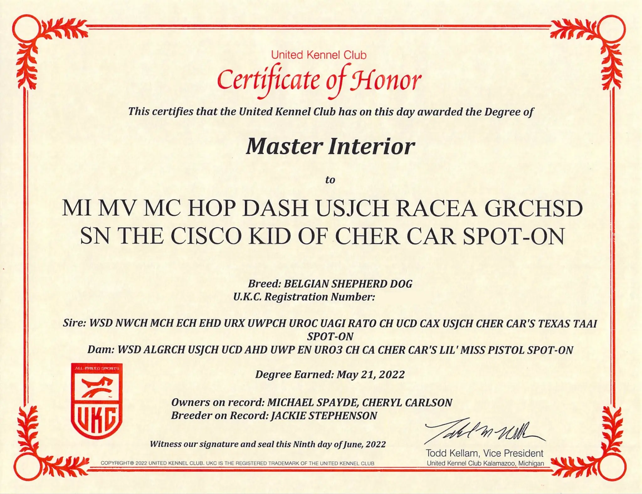 Master Interior (MI)